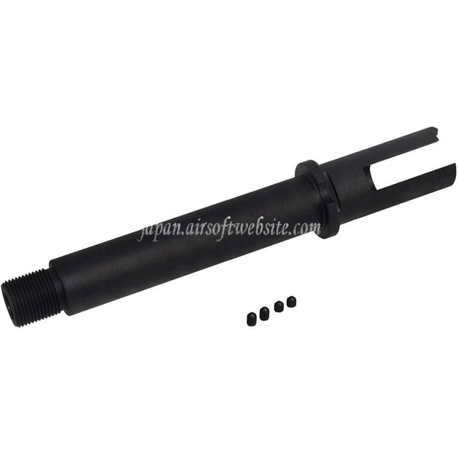 BBT CNCスチールアウターバレル（-14mm逆ネジ、反時計回りネジ）KRYTAC Kriss VectorシリーズAEG GBB SMGライフル銃用 ブラック