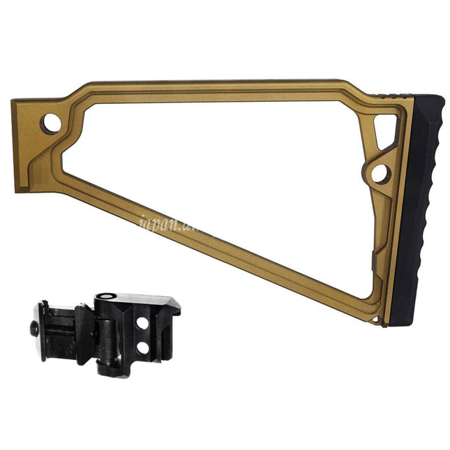 5KU 205mm アルミ TS-8RP トライアングルライズドチークストック M1913アダプター付き 20mmピカティニーストックアダプターライフル用