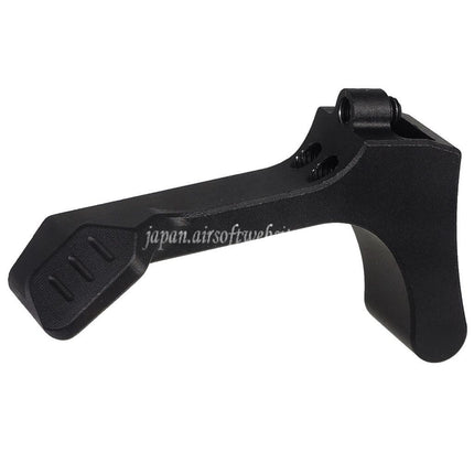 5KU CNCアルミ製クイックリリースマガジンキャッチ GHK AKシリーズGBBライフル対応 ブラック