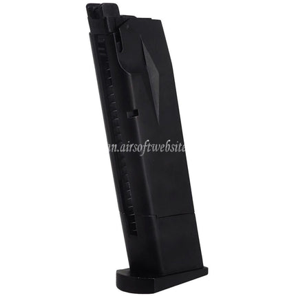 DOUBLE BELL 23発ガスマガジン      DOUBLE BELL Cybergun Swiss Arms P226 WE(WE-TECH) F226シリーズ GBBピストルに適合  ブラック
