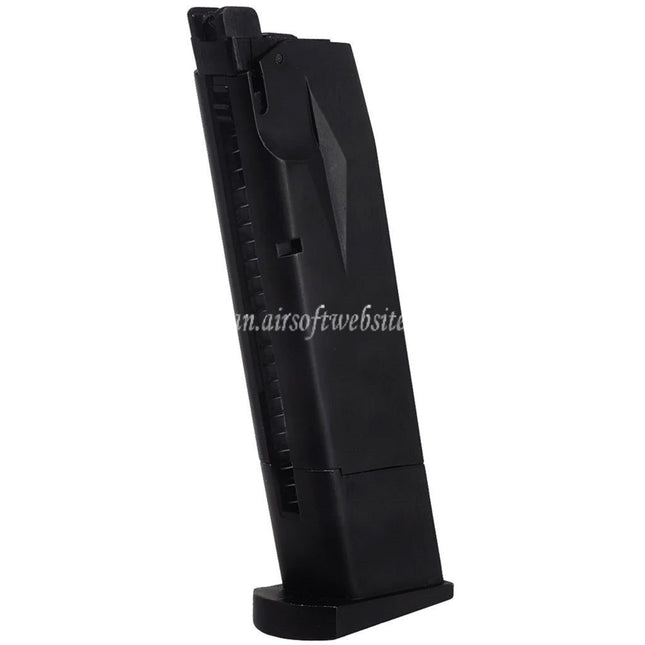 DOUBLE BELL 23発ガスマガジン      DOUBLE BELL Cybergun Swiss Arms P226 WE(WE-TECH) F226シリーズ GBBピストルに適合  ブラック