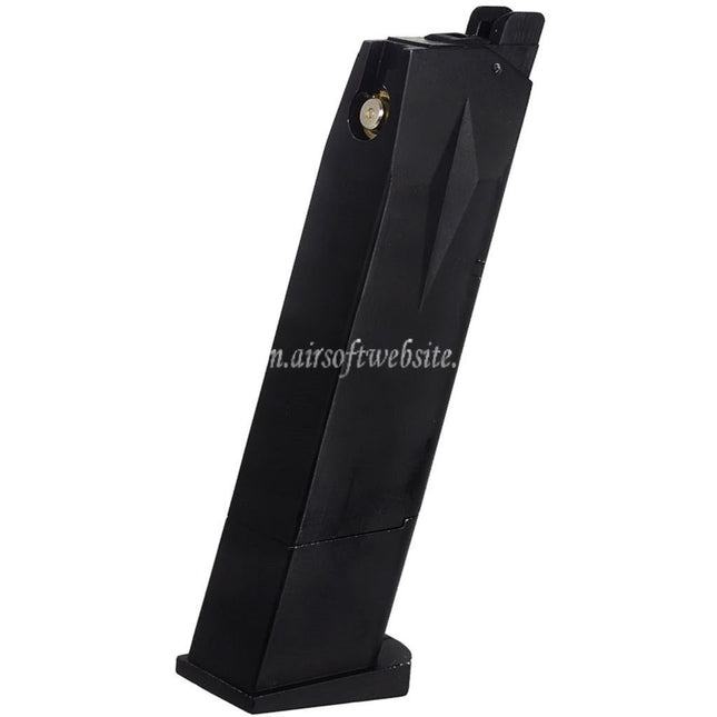 DOUBLE BELL 23発ガスマガジン      DOUBLE BELL Cybergun Swiss Arms P226 WE(WE-TECH) F226シリーズ GBBピストルに適合  ブラック
