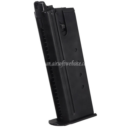 DOUBLE BELL 24発ガスマガジン      DOUBLE BELL Cybergun WE(WE-TECH) Armorer Works AW 東京マルイ Desert Eagle GBBピストルに対応  ブラック
