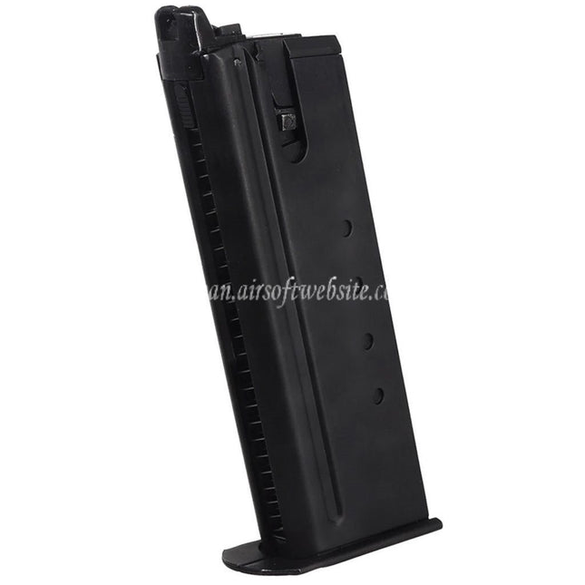 DOUBLE BELL 24発ガスマガジン      DOUBLE BELL Cybergun WE(WE-TECH) Armorer Works AW 東京マルイ Desert Eagle GBBピストルに対応  ブラック
