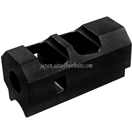 Revanchist Airsoft アルミニウム INFスタイル 補償器 -14mm CCW 反時計回りねじ      東京マルイ Hi-CapaシリーズGBBピストルに適合