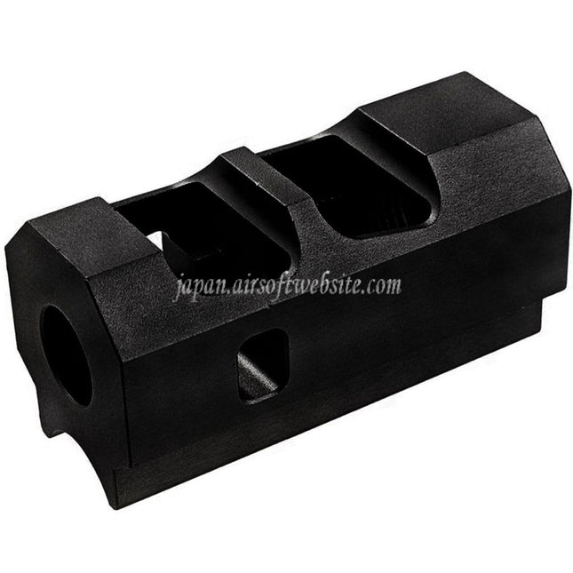 Revanchist Airsoft アルミニウム INFスタイル 補償器 -14mm CCW 反時計回りねじ      東京マルイ Hi-CapaシリーズGBBピストルに適合