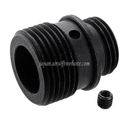 REVANCHIST AIRSOFT アルミ製コンペンセイター - 14mm 逆ネジ 反時計回り 東京マルイ HI-CAPAシリーズ GBBピストル対応