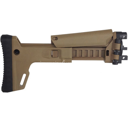5KU ACRスタイル 7ポジション 伸縮式 サイドフォールディング リトラクタブル ライフルストック CYMA MP5Kシリーズ AEGライフル エアソフトガン対応