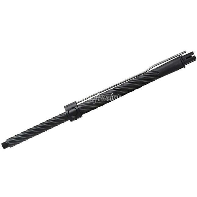 APS EMG F1 FIREARMS 16インチ CNCアルミ製アウターバレル(さまざまなスタイル) - 14mm逆ネジ 反時計回りネジ APS EMG F1 FIREARMS FALKOR PER ASRシリーズ M4 M16 AEGライフル エアソフト