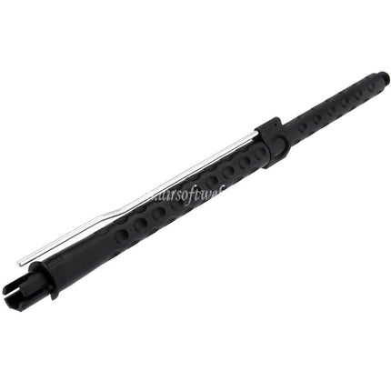 APS EMG F1 FIREARMS 16インチ CNCアルミ製アウターバレル(さまざまなスタイル) - 14mm逆ネジ 反時計回りネジ APS EMG F1 FIREARMS FALKOR PER ASRシリーズ M4 M16 AEGライフル エアソフト