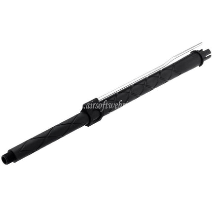 APS EMG F1 FIREARMS 16インチ CNCアルミ製アウターバレル(さまざまなスタイル) - 14mm逆ネジ 反時計回りネジ APS EMG F1 FIREARMS FALKOR PER ASRシリーズ M4 M16 AEGライフル エアソフト