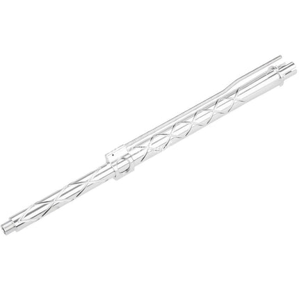 APS EMG F1 FIREARMS 16インチ CNCアルミ製アウターバレル(さまざまなスタイル) - 14mm逆ネジ 反時計回りネジ APS EMG F1 FIREARMS FALKOR PER ASRシリーズ M4 M16 AEGライフル エアソフト