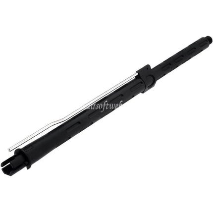 APS EMG F1 FIREARMS 16インチ CNCアルミ製アウターバレル(さまざまなスタイル) - 14mm逆ネジ 反時計回りネジ APS EMG F1 FIREARMS FALKOR PER ASRシリーズ M4 M16 AEGライフル エアソフト