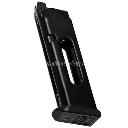 Umarex SRC 18発 CO2マガジン      G17 G18C G34 G35などのGシリーズGBBピストルに適しています      ブラック