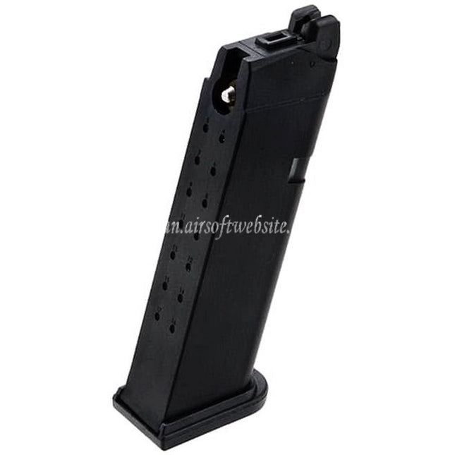 SRC 18発ガスマガジン G17 G18C G34 G35 Gシリーズ GBBピストル対応 エアソフトガン ブラック