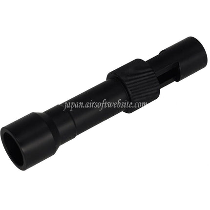 CYMA 125mm SPRスタイル フラッシュハイダー -14mm逆ネジ式反時計回りバレルライフル対応 エアソフトガン