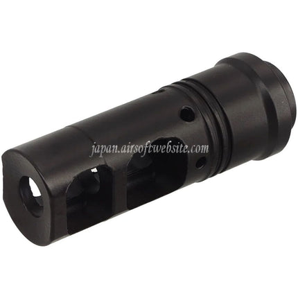 CYMA 62mm SF-556スタイル フラッシュハイダー -14mm 逆ネジバレル ライフル用 ブラック