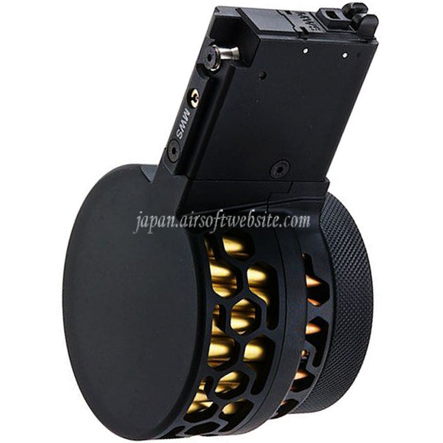 DYTAC XMAG 100発 グリーンガスドラムマガジン 東京マルイ MWS M4シリーズ GBBライフル エアソフトガン対応