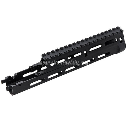VFC 280mm CNCアルミタクティカルM-LOKハンドガードレールシステム CYBERGUN FN FNCシリーズGBBライフル用 エアガン ブラック