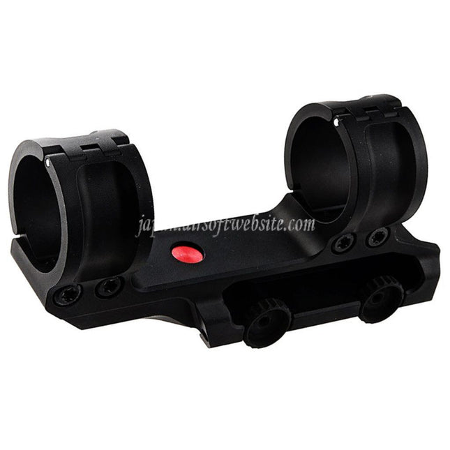 GK Tactical クイックデタッチ リープ スコープマウント (高さ1.54インチ、内径30mm) ブラック