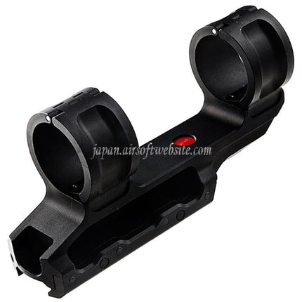 GK Tactical クイックデタッチ リープ スコープマウント (高さ1.54インチ、内径30mm) ブラック