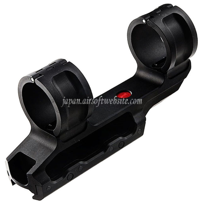 GK Tactical クイックデタッチ リープ スコープマウント (高さ1.54インチ、内径30mm) ブラック