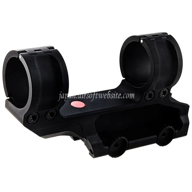 GK Tactical クイックデタッチ リープ スコープマウント (高さ1.93インチ、内径30mm) ブラック