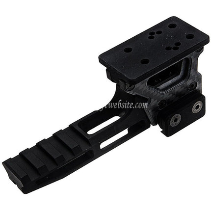 REVANCHIST AIRSOFT 2.26インチ モジュラー光学マウント V2 水陸両用RMR Docterレッドドットサイトマウントおよびレーザーデバイス対応 ライザーブラック