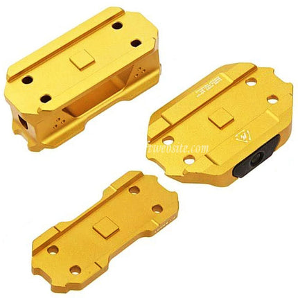 Strike Industries 3ピース ロープロファイル ライザーマウント T1レッドドットスコープ対応