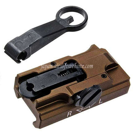 Guns Modify GM CNCアルミ 416 A5スタイル クイックデタッチ フリップアップサイト 東京マルイ M4シリーズ MWS GBBライフル エアガン