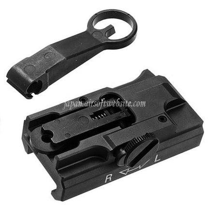 Guns Modify GM CNCアルミ 416 A5スタイル クイックデタッチ フリップアップサイト 東京マルイ M4シリーズ MWS GBBライフル エアガン