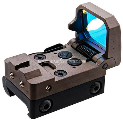 SOTAC CNCアルミニウム 調整式RMTフリップアップ レッドドットサイト