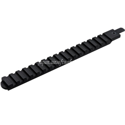 VFC CNCアルミ製 210mm M1913 20mmピカティニーレール アダプター付き CYBERGUN FNC GBBライフル エアソフトガン対応 ブラック