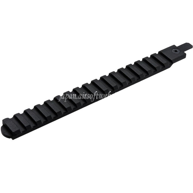 VFC CNCアルミ製 210mm M1913 20mmピカティニーレール アダプター付き CYBERGUN FNC GBBライフル エアソフトガン対応 ブラック