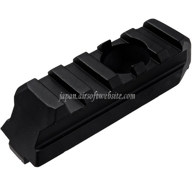 VFC CNCアルミ製 M1913 20mmピカティニーレール ストックアダプター VFC CYBERGUN FN FNC GBBライフル エアソフトガン対応 ブラック