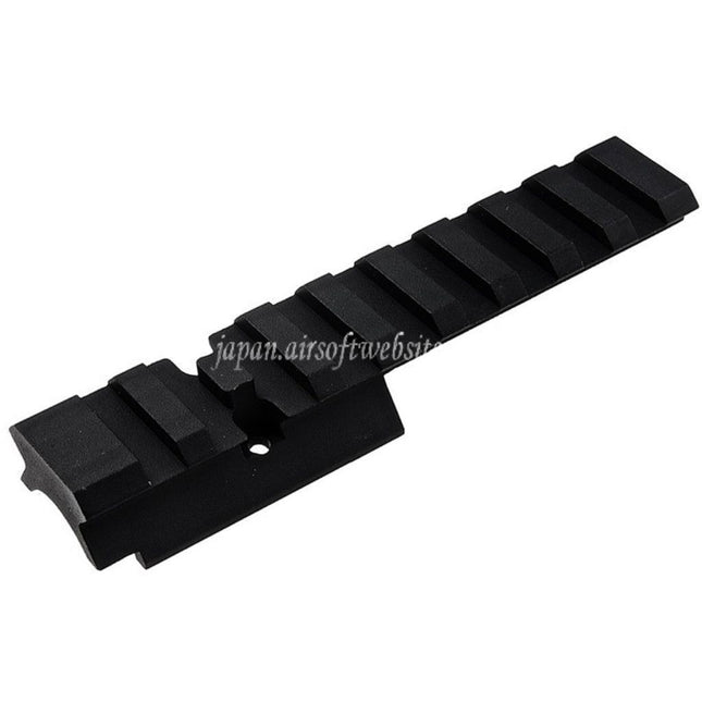Novritsch 100mm 9スロットオプティックピカティニーレール（SSP5（6インチバージョン）GBBピストル対応）エアソフトガン ブラック