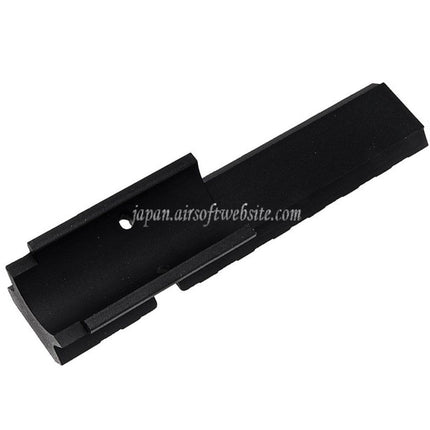 Novritsch 100mm 9スロットオプティックピカティニーレール（SSP5（6インチバージョン）GBBピストル対応）エアソフトガン ブラック