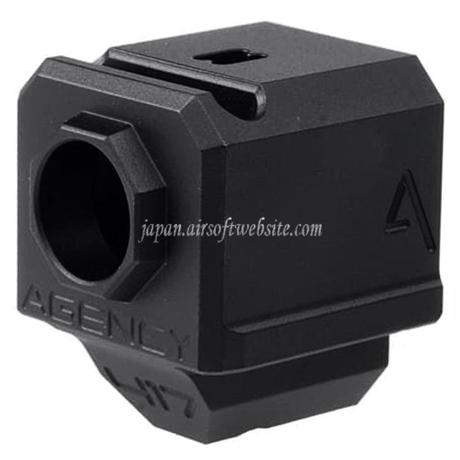 RWA Agency Arms 417 シングルポート コンペンセイター - 14mm 逆ネジ 反時計回り Elite Force UMAREX VFC WE (WE-Tech) Gシリーズ GBBピストル対応 エアソフト