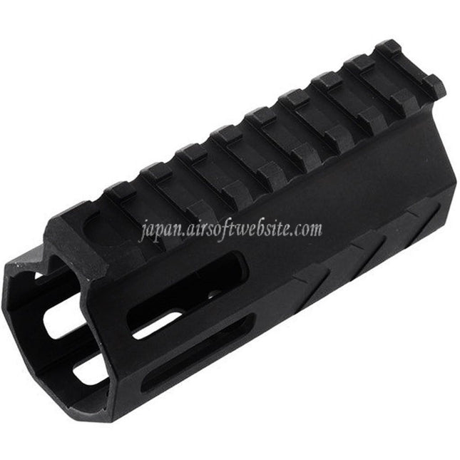 BAD Workhorse CNCアルミ製 4インチフリーフロート M-LOKハンドガードレールシステム VFC AR M4シリーズ GBBライフル対応 ブラック
