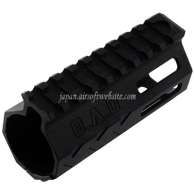 BAD Workhorse CNCアルミ製 4インチフリーフロート M-LOKハンドガードレールシステム VFC AR M4シリーズ GBBライフル対応 ブラック