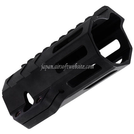 BAD Workhorse CNCアルミ製 4インチフリーフロート M-LOKハンドガードレールシステム VFC AR M4シリーズ GBBライフル対応 ブラック