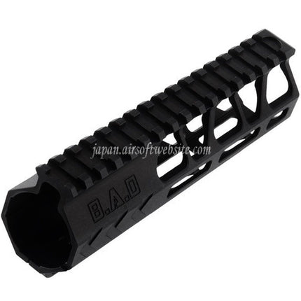 BAD Workhorse CNCアルミ製 6.7インチフリーフロート M-LOKハンドガードレールシステム VFC AR M4シリーズ GBBライフル対応 ブラック