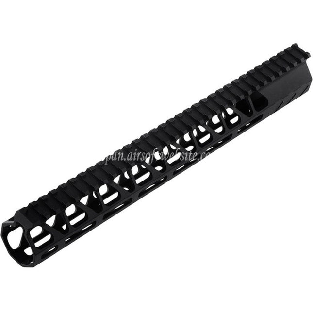 BAD Workhorse CNCアルミ製 13.5インチフリーフロート M-LOKハンドガードレールシステム VFC AR M4シリーズ GBBライフル対応 ブラック