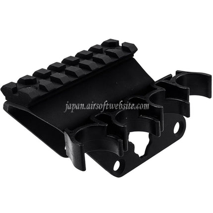 APS 7スロット 20mmトップレールスコープマウント（4連装カートリッジシェルホルダー付き） APS CAM870シリーズショットガン対応 ブラック