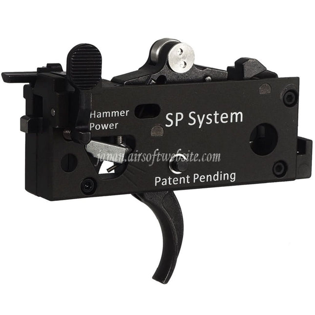 CYMA CGS 調整可能なアップグレードされた軽いトリガープル完全なトリガーボックス  CYMA CGS M4シリーズGBBライフルエアソフトガンに適合  ブラック