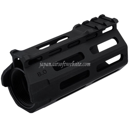 APS 4インチEvolution Tech 8.0 M-Lok戦術インナーアウターバレル付きハンドガードレールシステム   APS ASR 東京マルイ M4 シリーズ AEG アッパーレシーバー エアソフトガンに適合