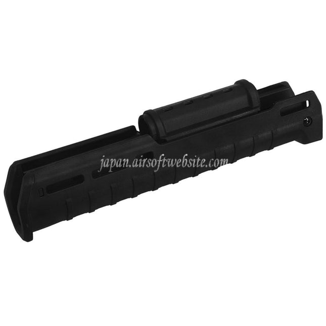 CYMA 297mm ポリマーZHUKOVスタイル  AKM M-LOK 上部下部ハンドガードシステム    CYMA CM077 AK Zhukovシリーズ 電動ガンライフル エアソフトガンに最適  ブラック
