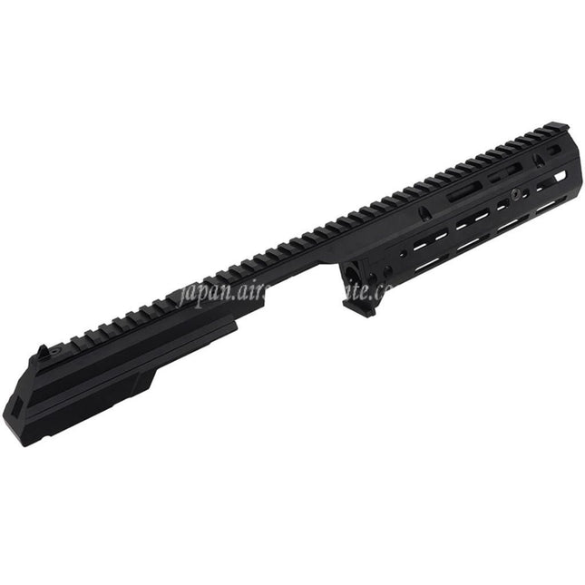 5KU 340mm MK3 Monolithic 1913 20mm M-LOK 上ハンドガードレールシステムセット      CYMA AK105 AKM AKシリーズ電動ガンに適しています  ブラック