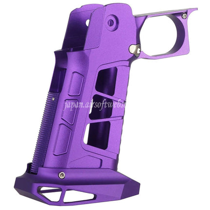 5KU CNCアルミグリップ タイプ-7  東京マルイ Hi-Capa 5.1 4.3シリーズ GBBピストル エアソフトガンに適合