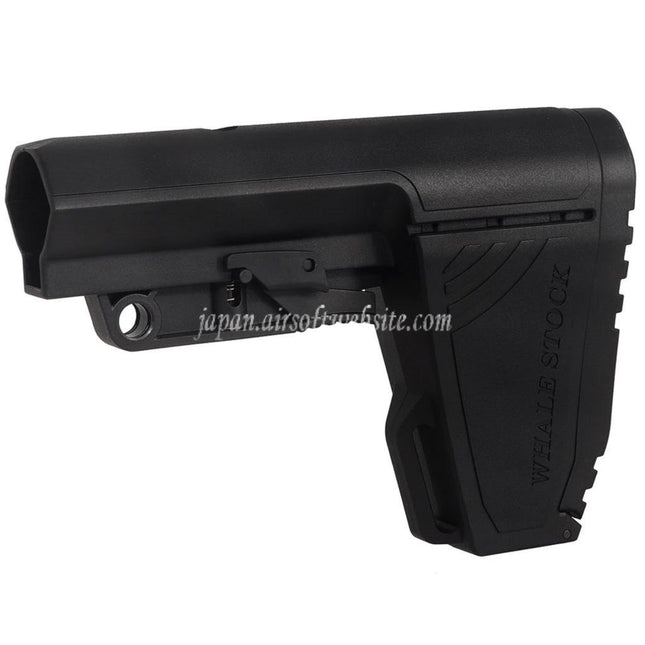 CYMA 大型収納スペース ロングバージョン WHALE調節可能なストック    M4 M16シリーズ電動ガンに適しています    ブラック
